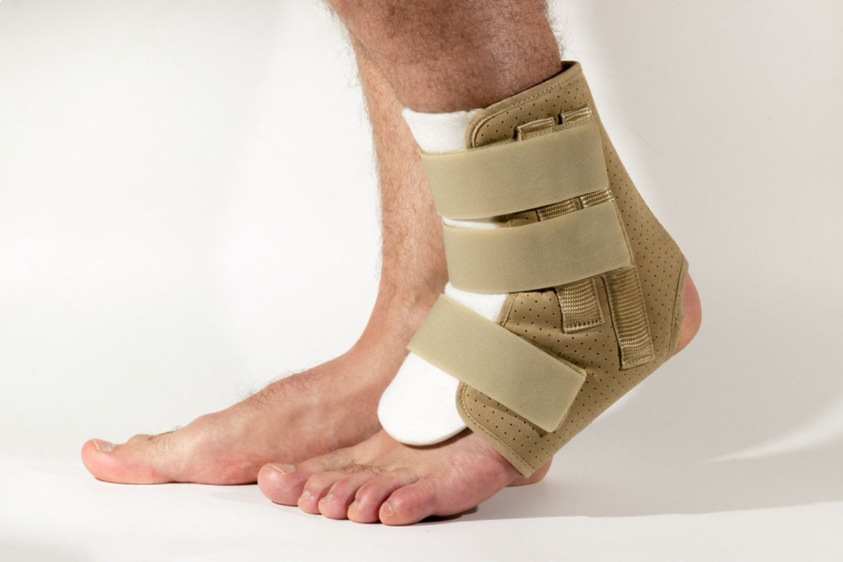 Ankle instability Broström repair with internal brace augmentation in Delhi